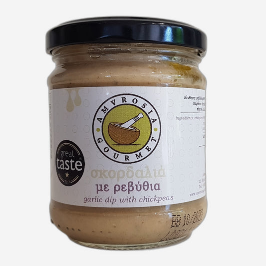 Hummus aus Kichererbsen mit Knoblauch, 200g