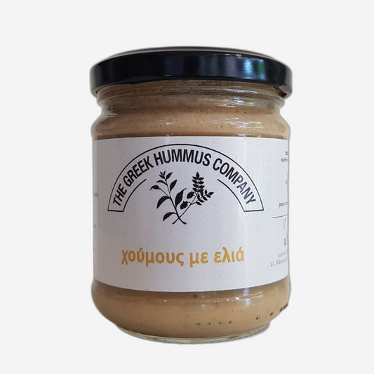 Hummus aus Kichererbsen mit Oliven, 200g