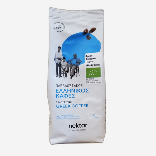 griechischer Kaffee, traditionelle Röstung, 200g - BIO